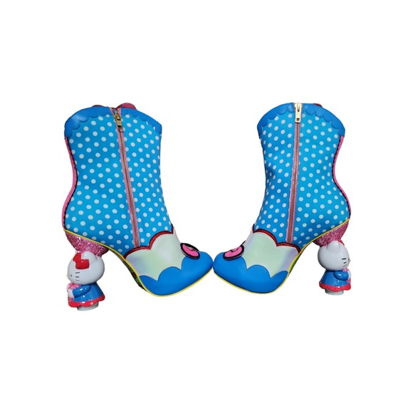 Irregular Choice Shoes Hello Kitty Sanrio Playing Dress Up Heels Size 10 - Picture 4 of 9